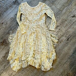 Ivory Lace Dress